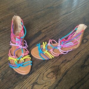 Steve Madden Multicolor Strappy Sandals